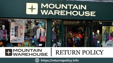 mountain warehouse refund